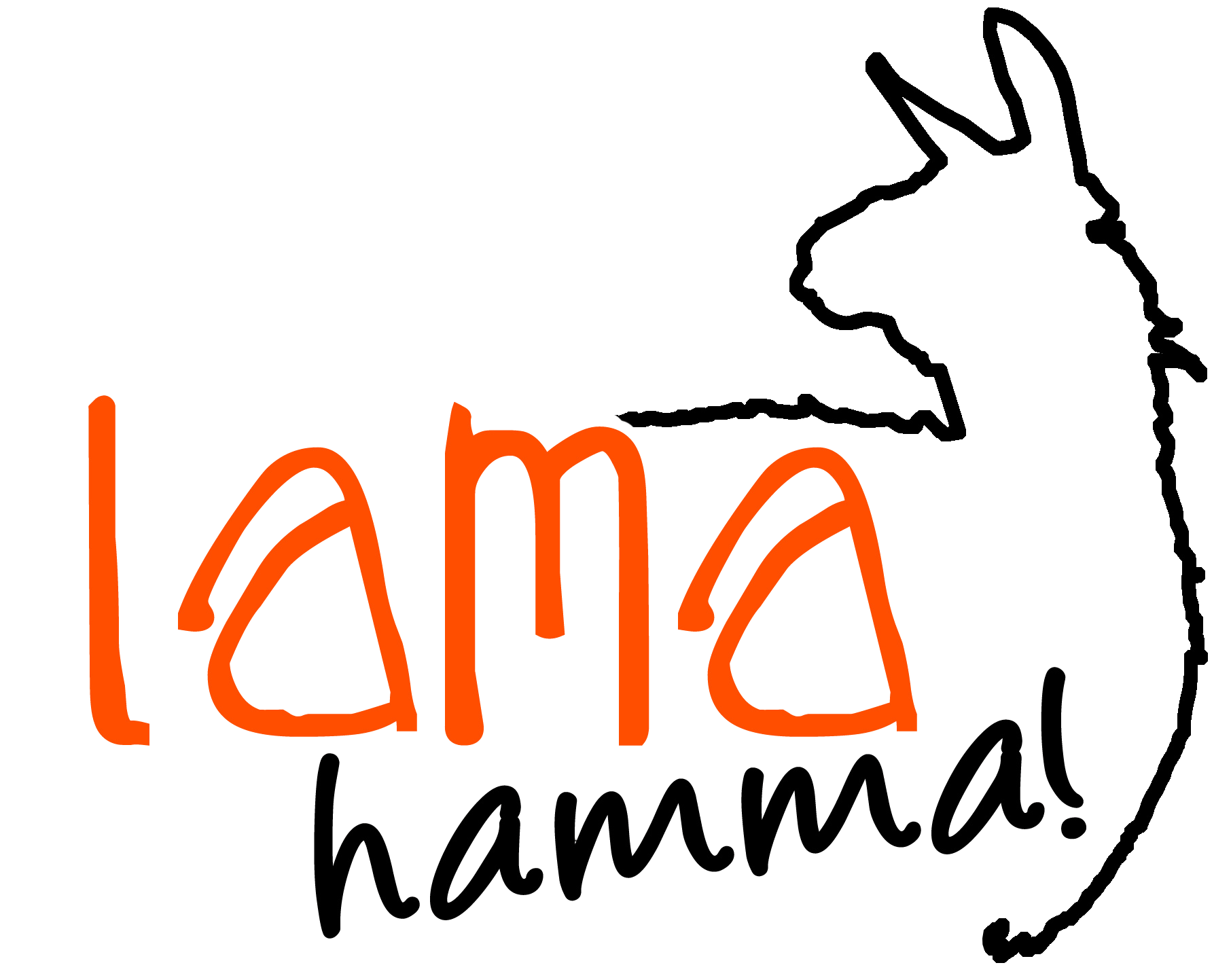 lama hamma! Logo